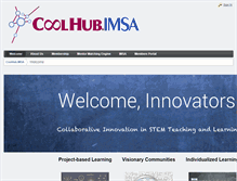 Tablet Screenshot of coolhub.imsa.edu