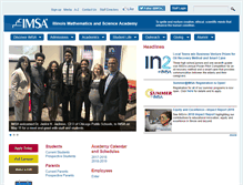 Tablet Screenshot of imsa.edu